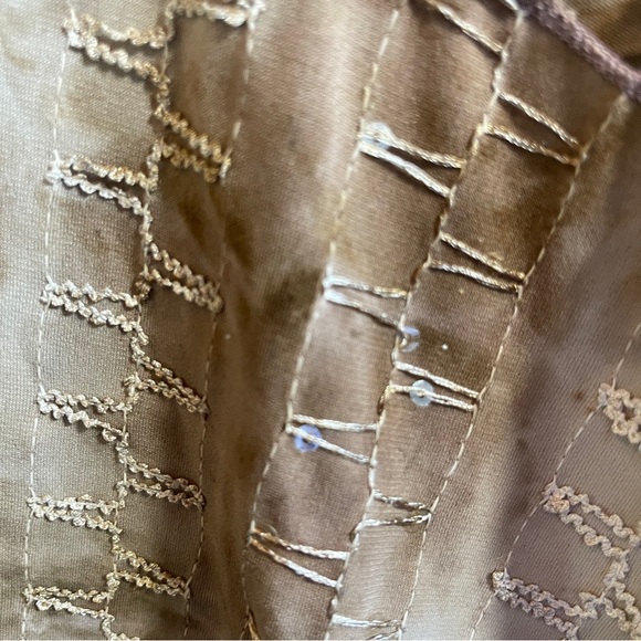 Mocha ☕️ and Cream Stretchy Plus size 3/4 Sleeve top - Picture 6 of 7